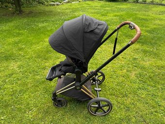 Dvojkombinace korba a sporťák Cybex Priam Černý + pláštěnky - 3