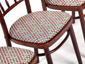 Jídelní set, 6x přečalouněné židle TATRA. - 3