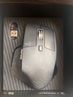 🖱️ Bezdrátová tichá myš Logitech MX Master 3 – Graphite - 3