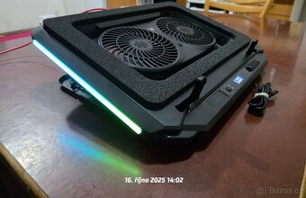 Chladící podložka s paměťovou pěnou a až 3000rpm - 3