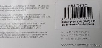 ABREX 1:43 BRNĚNSKÁ OSMIHODINOVKA LIMITKA 300 KS - 3