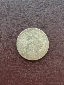 1 zlatník 1872 bz Františka Josefa I. - 3