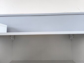 Nástěnná skříňka bílá 69,5x34x90cm - 3