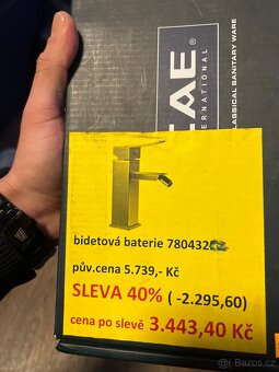 Bidetová baterie - 3