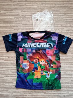 Triko Minecraft vel. 134 a 146 - 3
