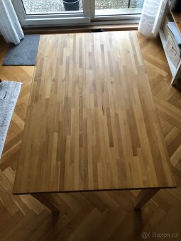 Jidelní dubový stůl IKEA BOKUDDEN - 3