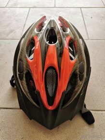 Helma 57-62cm (červeno-černá) - 3