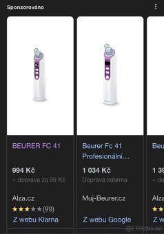 Vakuový čistič pleti Breuer beauty fc 41 - 3
