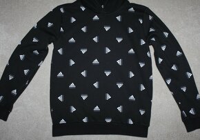 Černá mikina Adidas vel. 152 - 3