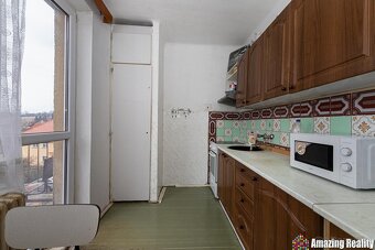 Prodej zděného bytu 3+1 s garáží a balkonem, v obci Mileč - 3
