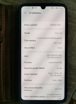 Huawei P30 6/128GB - ELE-L29 - 3