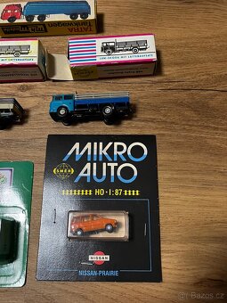 Modely H0, TT Tatra, Škoda, Liaz - VEB, IGRA, Směr 1:87 - 3