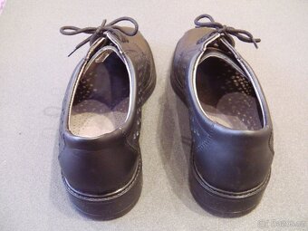 POLICEJNÍ PERFOROVANÉ KOŽENÉ POLOBOTKY - 3