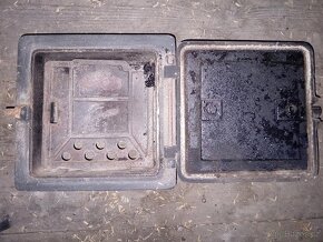 kamnová dvířka 22x22 na kachlová kamna - 3