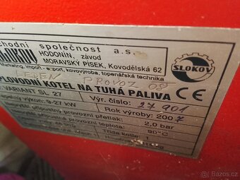 Prodám kotel slokov na nd - 3