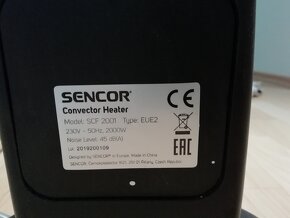 Přímotop Sencor SCF 2001 - 3