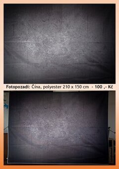 Foto pozadí - Černo šedý - 3