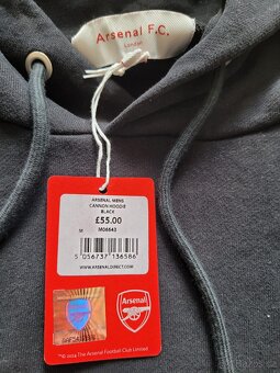 Arsenal Essentials Black Cannon Hoodie - 3