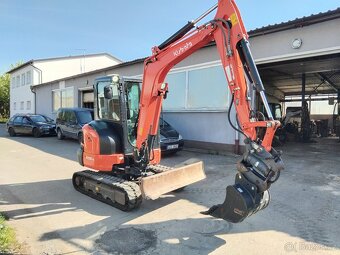 Minibagr Kubota KX 037-4 Powertilt Klimatizace - 3