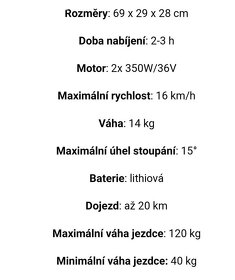 Kolonožka Offroad - Smart10 Balance Wheel - 3