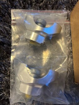 Ktm exc klemy/ drziaky/ handlebar clamps - 3