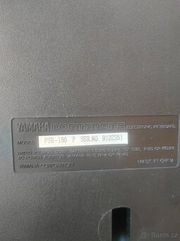 Klávesy Yamaha PSR-185 - 3