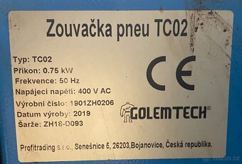 zouvačka pneumatik, vyvažovačka kol - 3