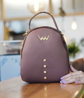 Dámský městský batůžek/kabelka na zip 2v1(Vuch) - 3