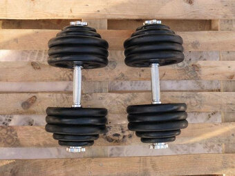 Jednoručky činky 2x40kg za 4990,-kč - 3