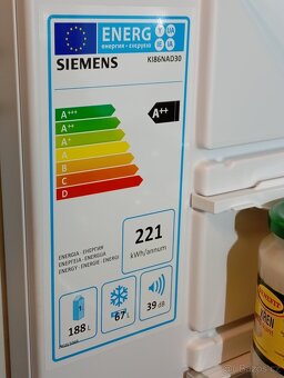 Lednice Siemens KI86NAD30 - 3