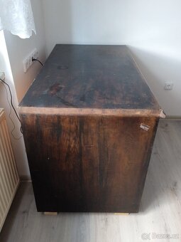 Komoda z masivu zn. Biedermeier r.1920 - 3