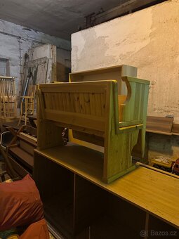 Dřevěné lavice -nové - 3