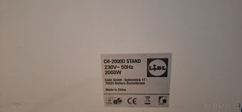 Elektrický přímotop 2000W – dvouzónový - 3