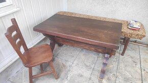 4 židle z masivu - 3