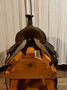 westernové sedlo - 3