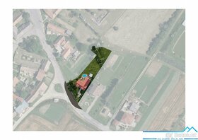 Stavební pozemek v obci Rudlice, 1007m2, 15 min od Znojma - 3