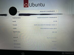 HP 15-r001nc, funkční s omezením, Linux Ubuntu - 3