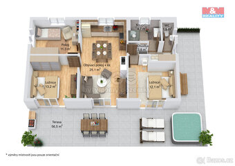 Prodej na klíč, 33 m², Blovice, ul. Pod Valem - 3