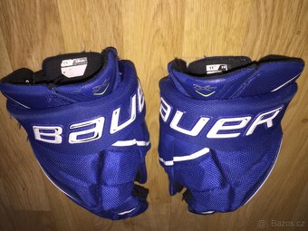 BAUER 2X PRO hokejové rukavice vel. JR 11", pěkné - 3