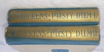 Ch. Dickens - Pustý dům I a II díl, rok 1927. - 3
