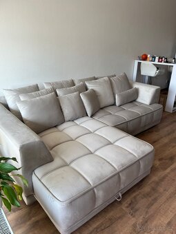 Sedací souprava Tiga box s el. výsuvem a úložným prostorem - 3