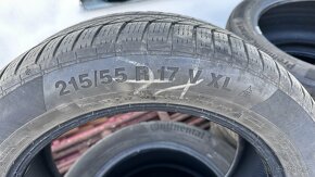 215-55-17 CONTINENTAL 215/55/R17 ZIMNÍ PNEUMATIKY - 3