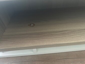 Konferecni stolek TAB bila/orech - 3