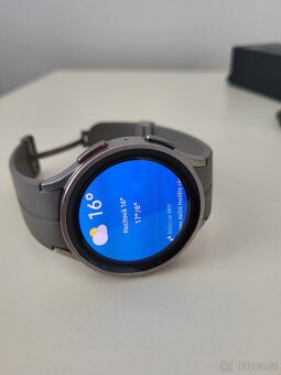 hodinky Samsung Galaxy Watch5 Pro ve výborném stavu - 3