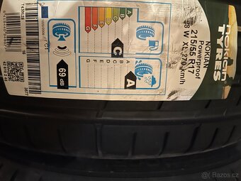 Nokian 215/55R17 98W nové letní pneumatiky - 3