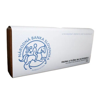 Fauna a flóra na Slovensku 2025 - 3x 3,33 € Ag mince - 3