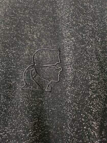 Lehky svetr Karl Lagerfeld trpytivy sedne xs,s rozmery v tex - 3