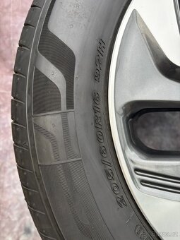 Originální Alu kola Hyundai 205/60/16 TOP letní - 3