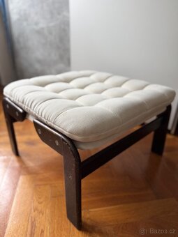 Taburet - dřevěný, čtvercový, 55x55x35 - 3