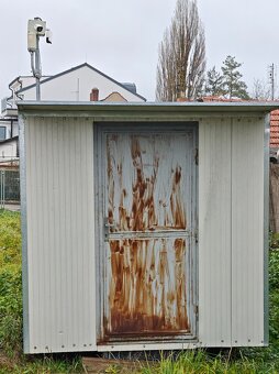 Stavební buňka na nosič kontejnerů + lešení 123m2 - 3